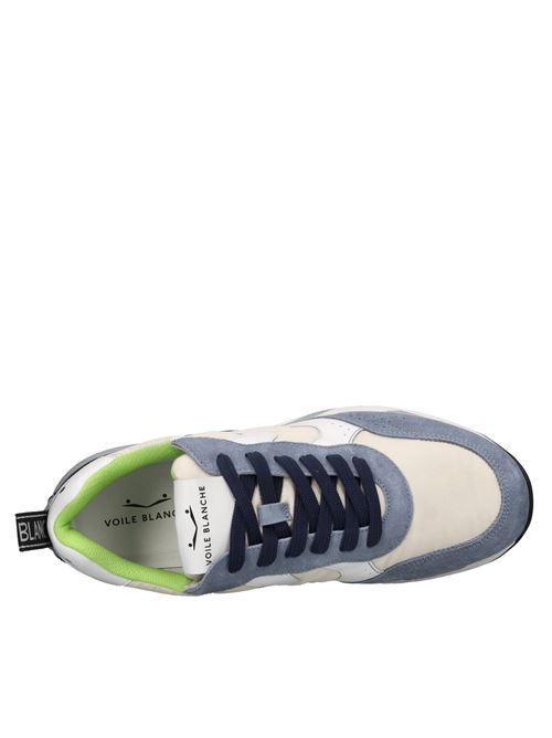  VOILE BLANCHE | MAGG SUEDE/NYLONBLU CHIARO-BIANCO